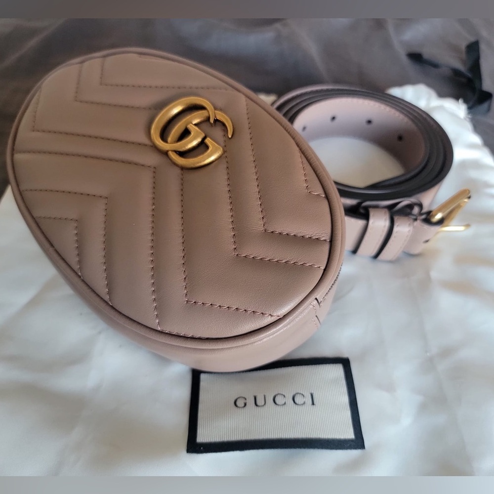 Gucci marmont belt bag